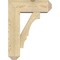 Ekena Millwork Balboa Craftsman Rough Sawn Bracket w/ Offset Brace, Douglas Fir, 8"W x 22"D x 30"H BKT0806X22X30BOA04RDF - alternate 4